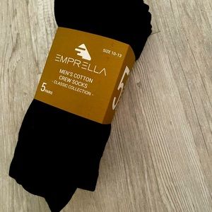 Emprella 5 Pair Mens Cotton Rich Thick Warm Sport Work Socks Size 6-11